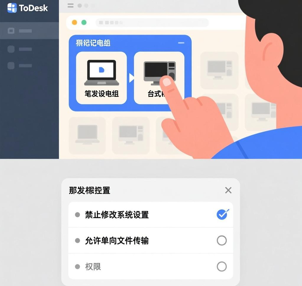 ToDesk设备分组权限：为不同分组设置差异化访问权限