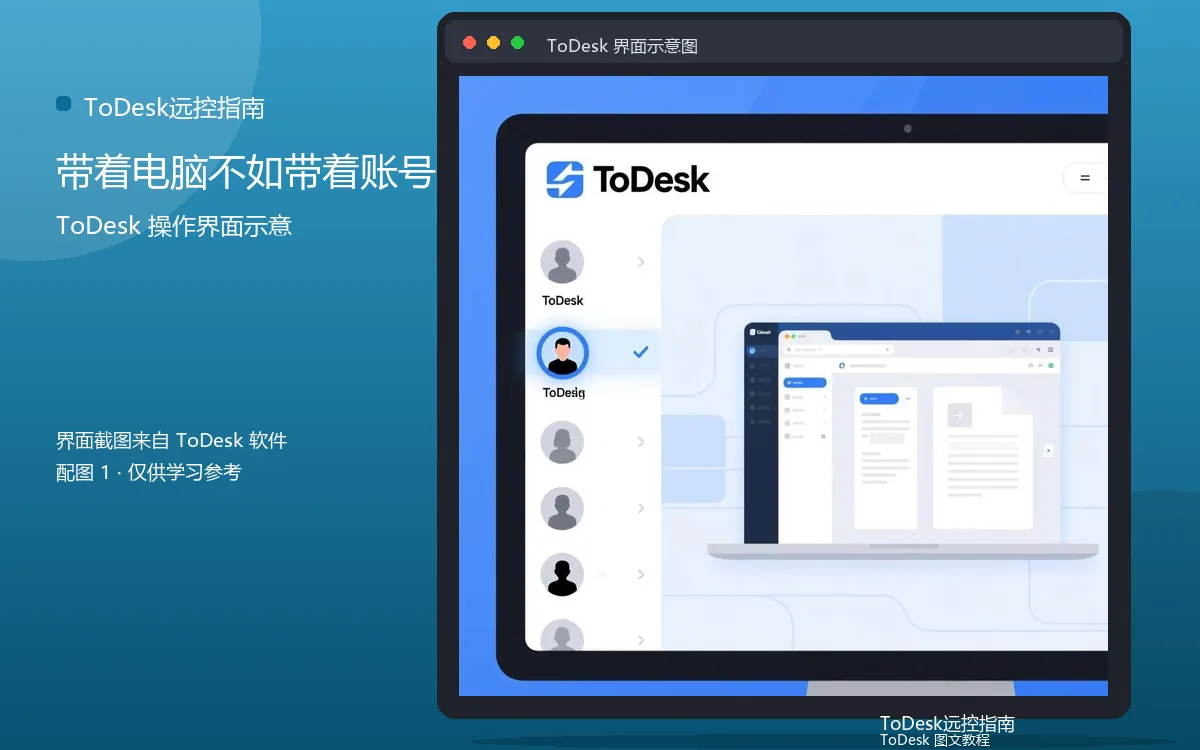 带着电脑不如带着账号界面示意图（配图1）