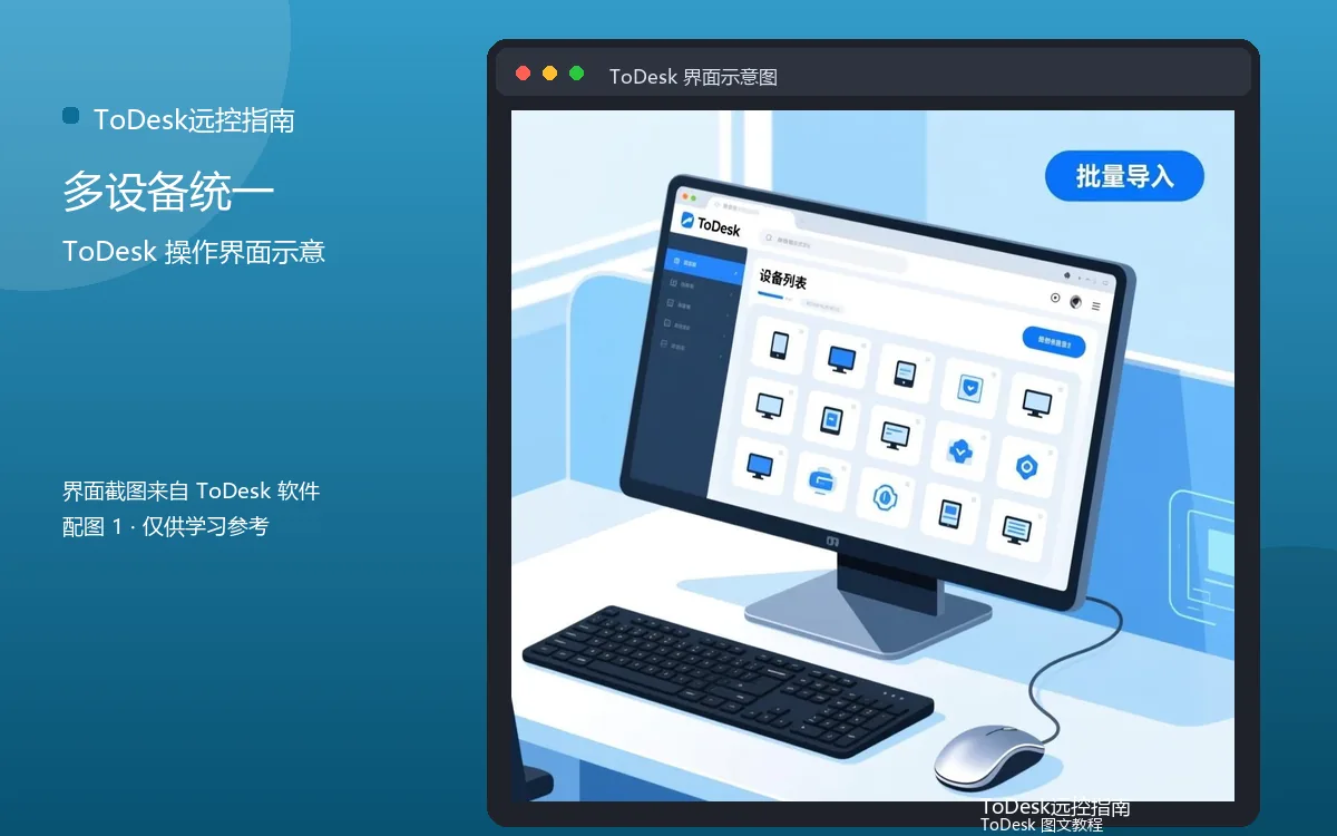 多设备统一界面示意图(配图1)