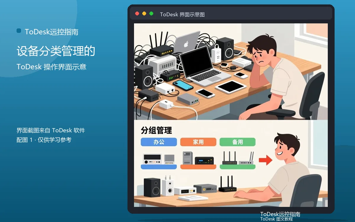 设备分类管理的界面示意图（配图1）