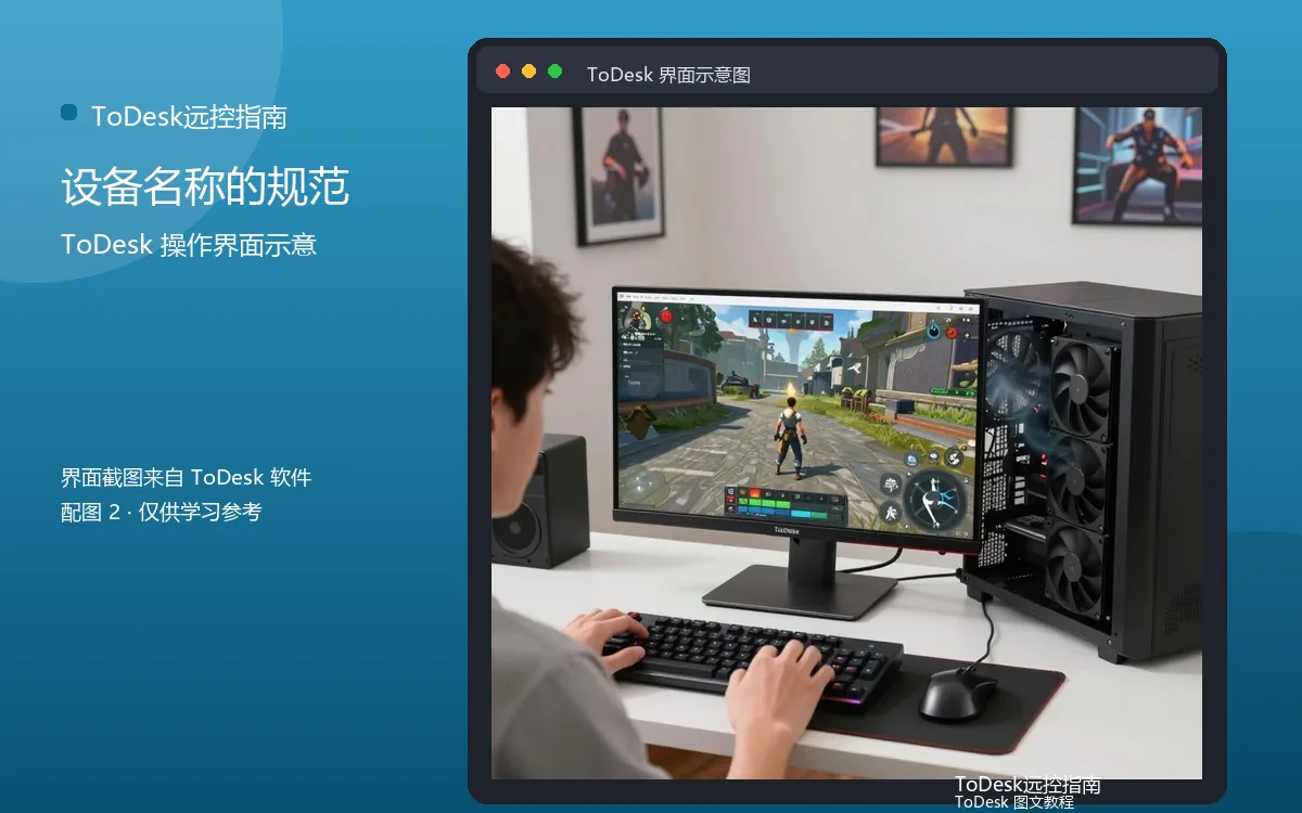 设备名称的规范界面示意图（配图2）