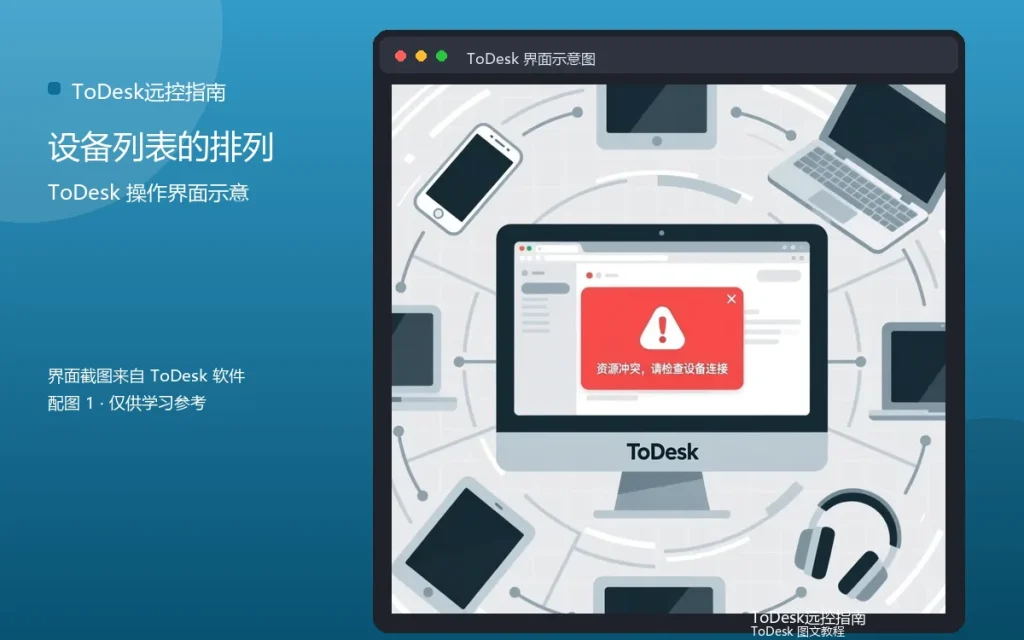 ToDesk设备排序:设备列表的排列方法配图