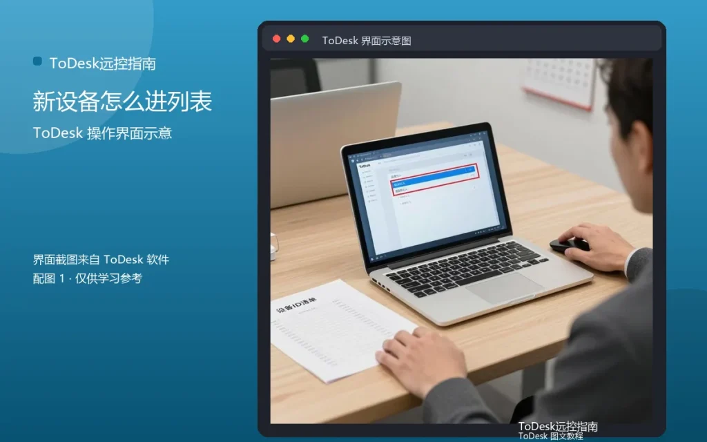 ToDesk设备添加教程:新设备怎么进列表配图