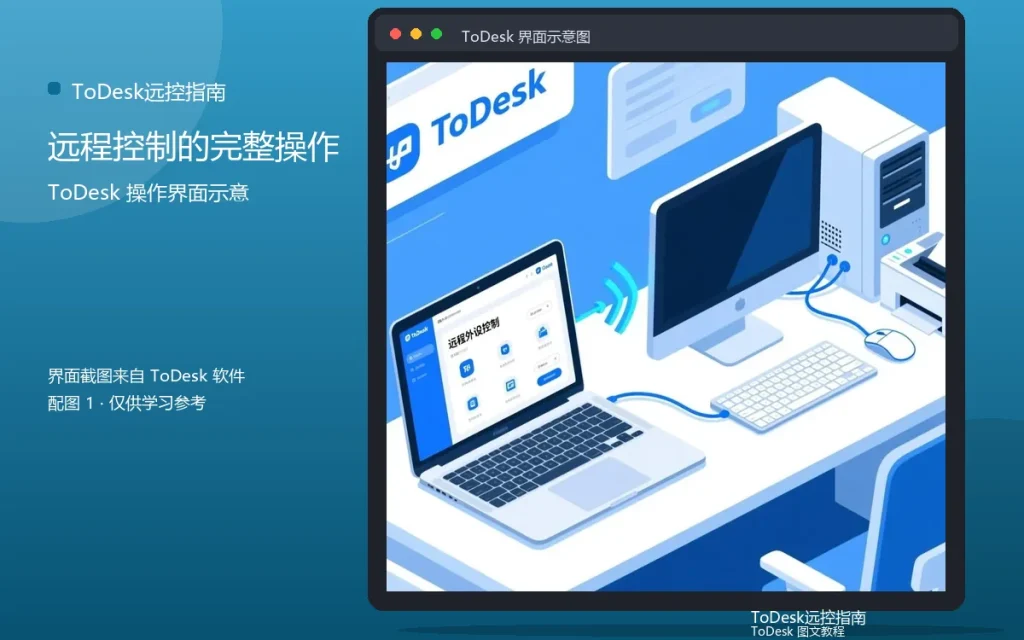 ToDesk使用教程:远程控制的完整操作流程配图