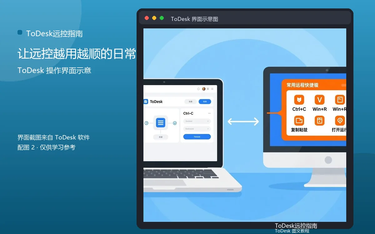 让远控越用越顺的日常界面示意图（配图2）