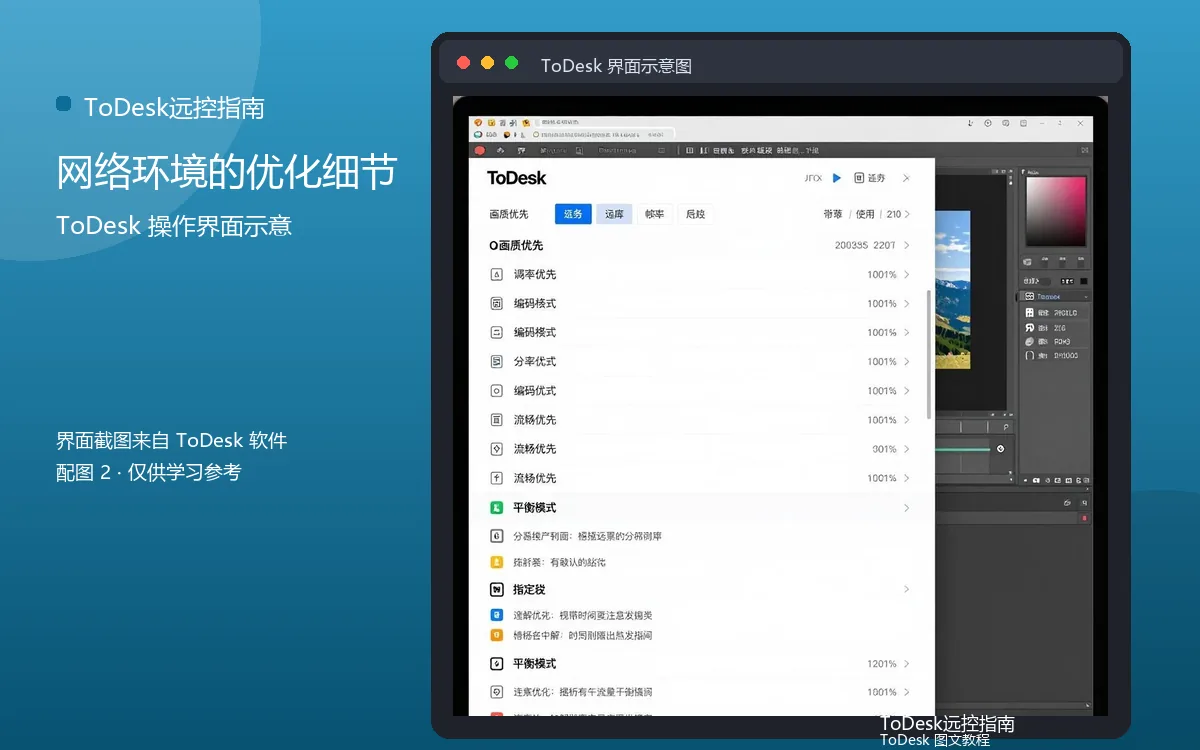 网络环境的优化细节界面示意图(配图2)