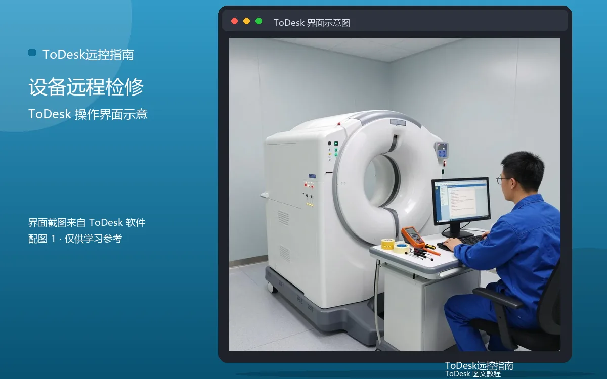 设备远程检修界面示意图(配图1)