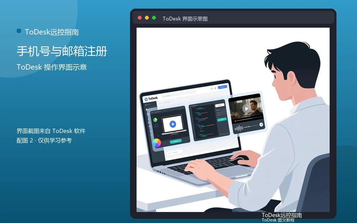 手机号与邮箱注册界面示意图(配图2)