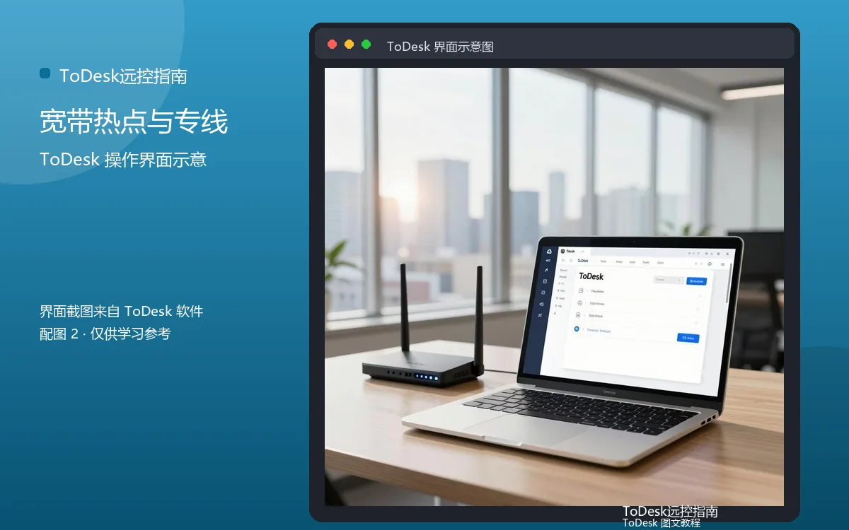 宽带热点与专线界面示意图（配图2）