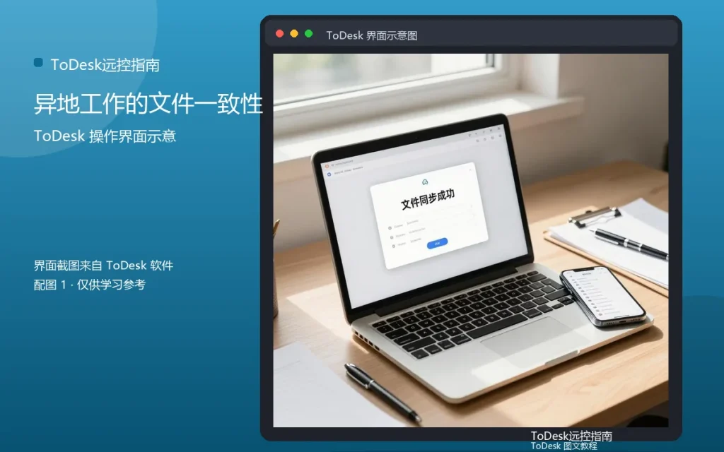 远程办公文件同步:异地工作的文件一致性配图
