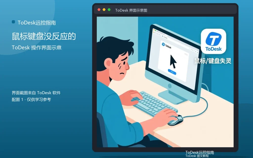 远程键鼠失灵解决:鼠标键盘没反应的处理配图