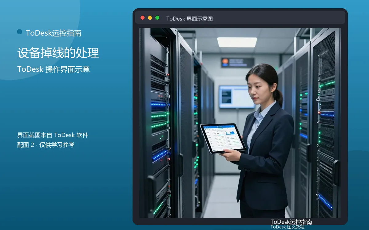 设备掉线的处理界面示意图（配图2）