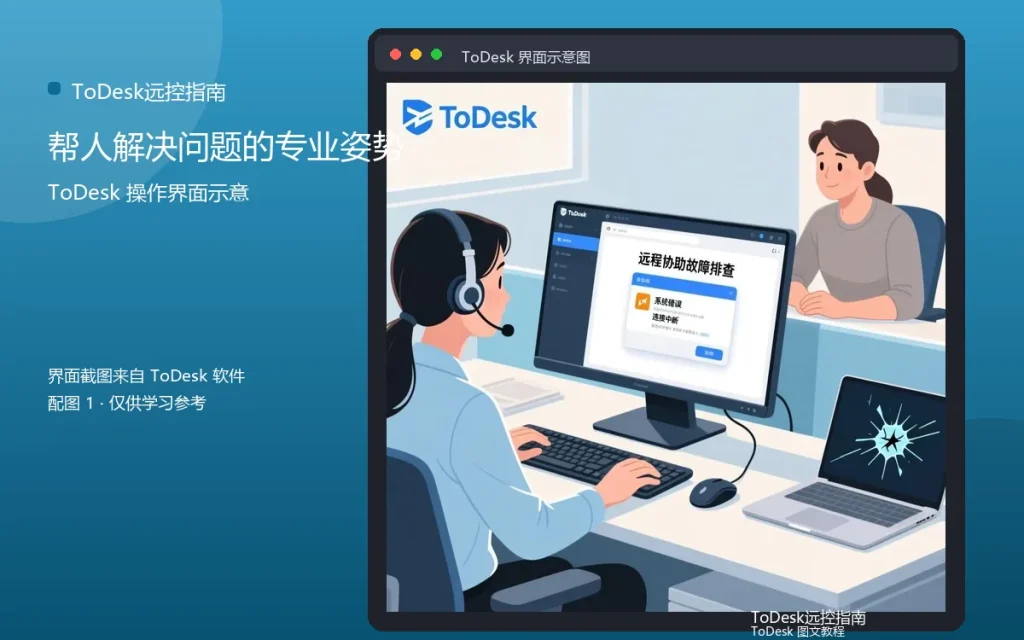 远程协助技巧：帮人解决问题的专业姿势配图